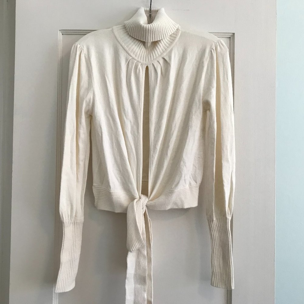 Catherine Malandrino | Turtleneck Sweater with Cutout M